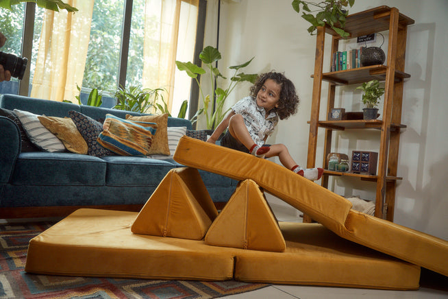The Unspoken Power of Touch: How Sensory Play on a Sofa Shapes Your Child's Future