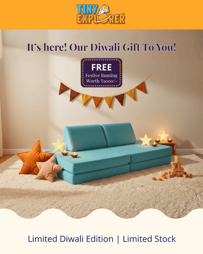 Cosmos Play Sofa + Free Bunting Banner (worth Rs. 1000/-)